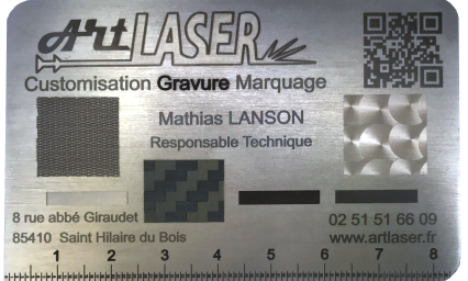 carte de visite ArtLaser